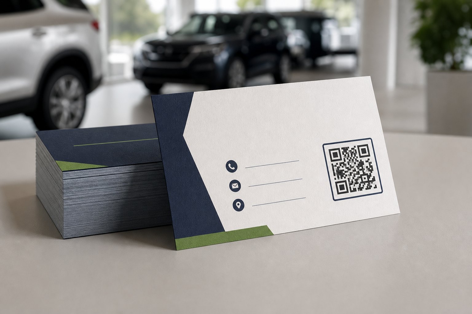 Cartão QR do Vendedor instalado
